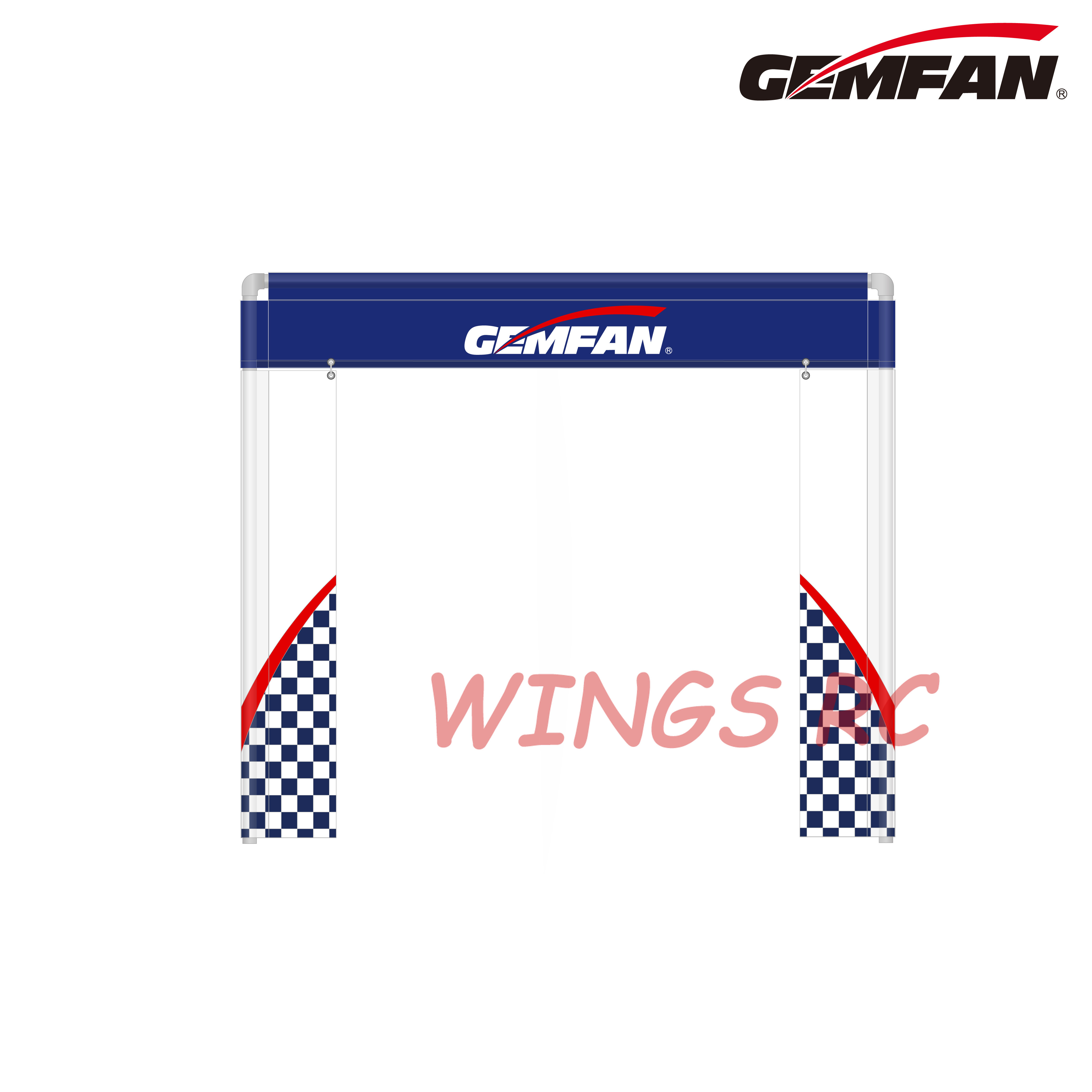 Gemfan 213*183CM FPV Race Gate - Drone Racing Gate 评论和价格